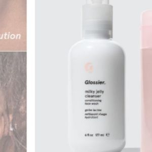 MINI GLOSSIER MILK CLEANSER!